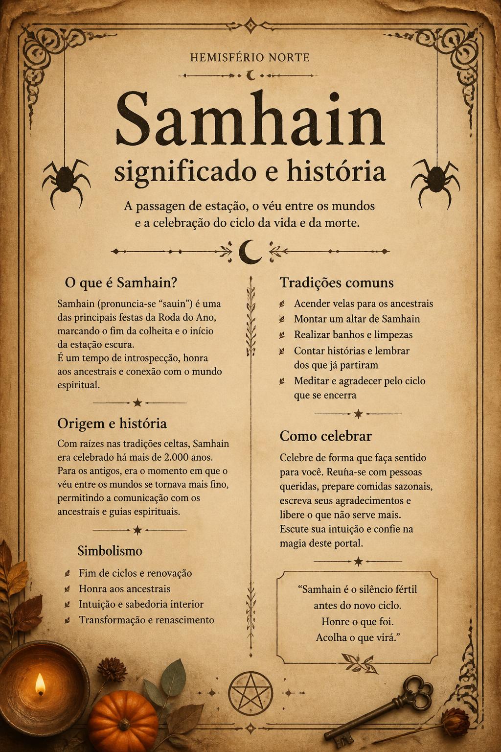 Samhain: significado e história
