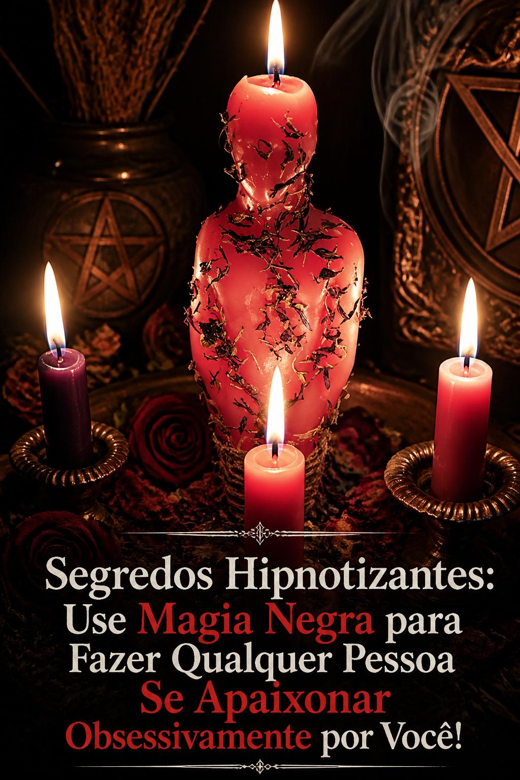Segredos Hipnotizantes: Use Magia Negra para Fazer Qualquer Pessoa Se Apaixonar Obsessivamente por Você!