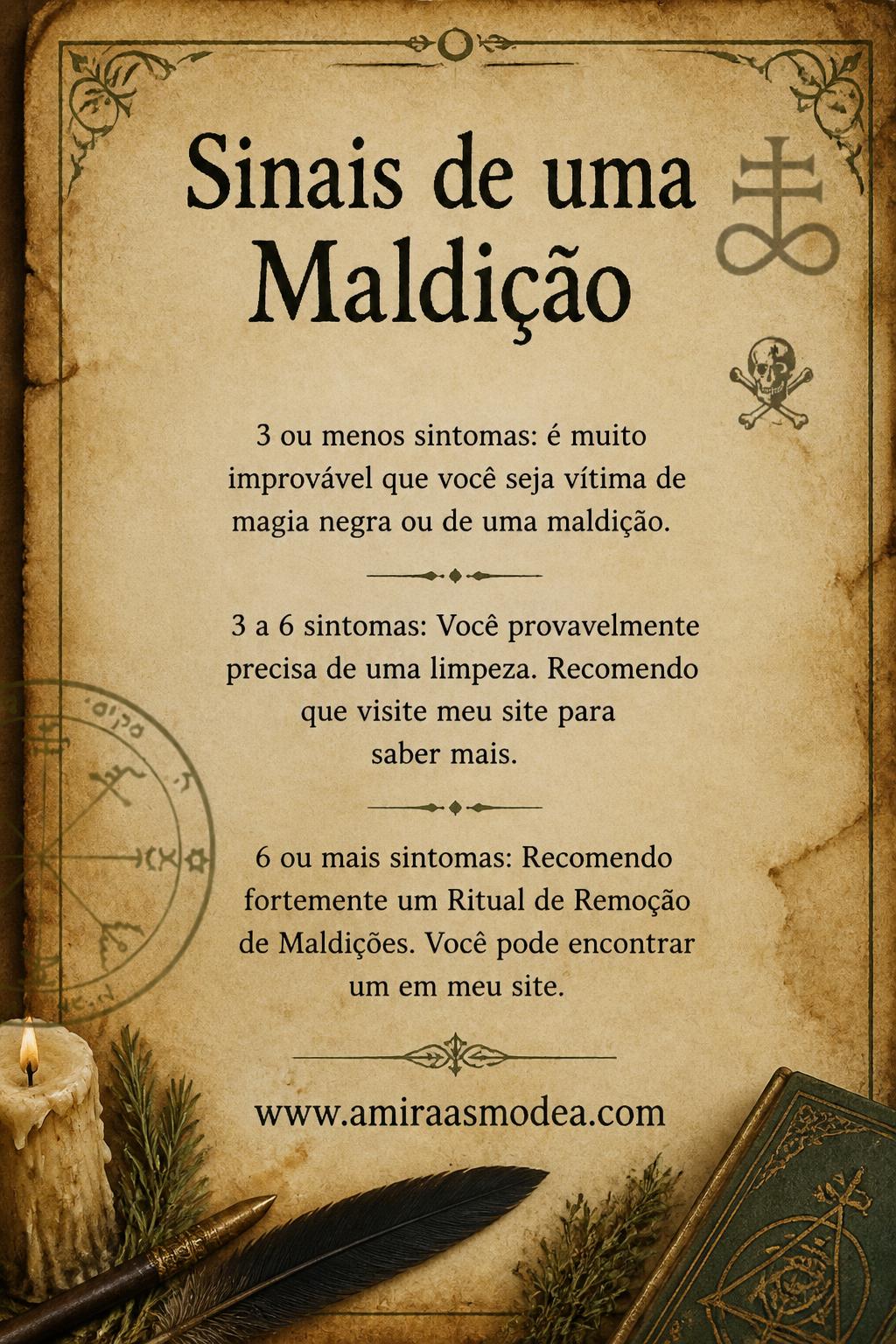 Sinais de uma Maldição