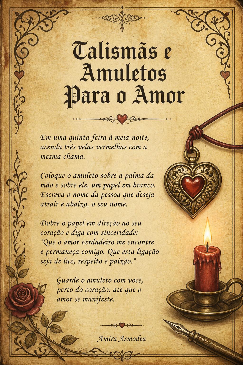 Talismãs e Amuletos Para o Amor