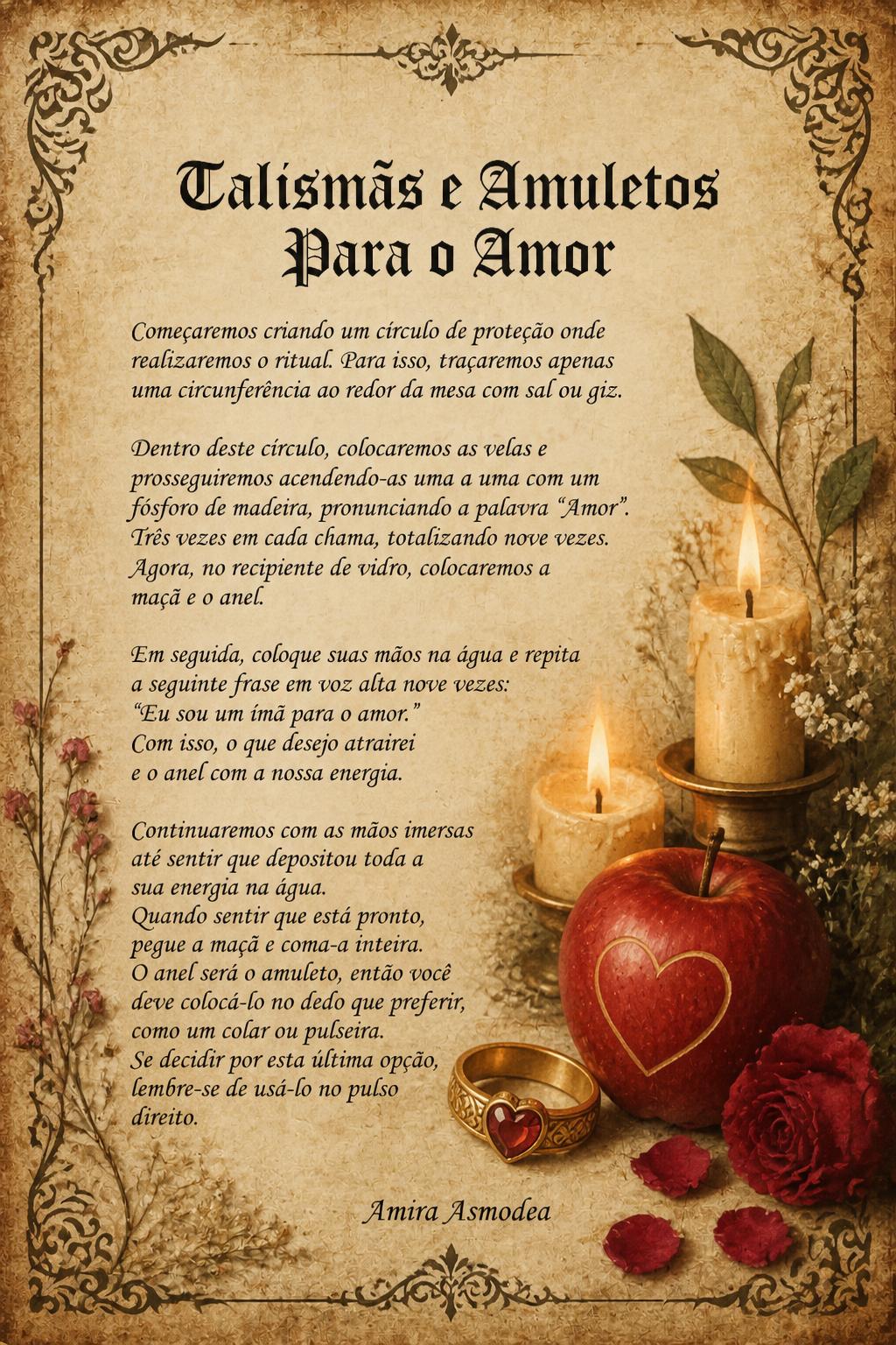 Talismãs e Amuletos Para o Amor