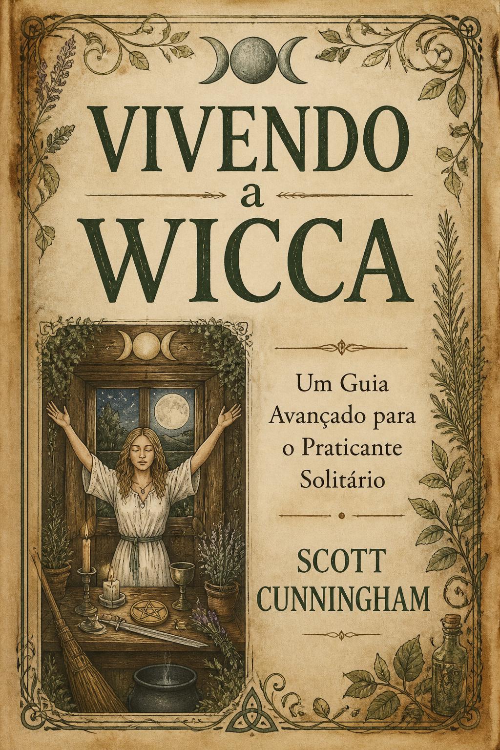 Vivendo a Wicca: Um Guia Avançado para o Praticante Solitário