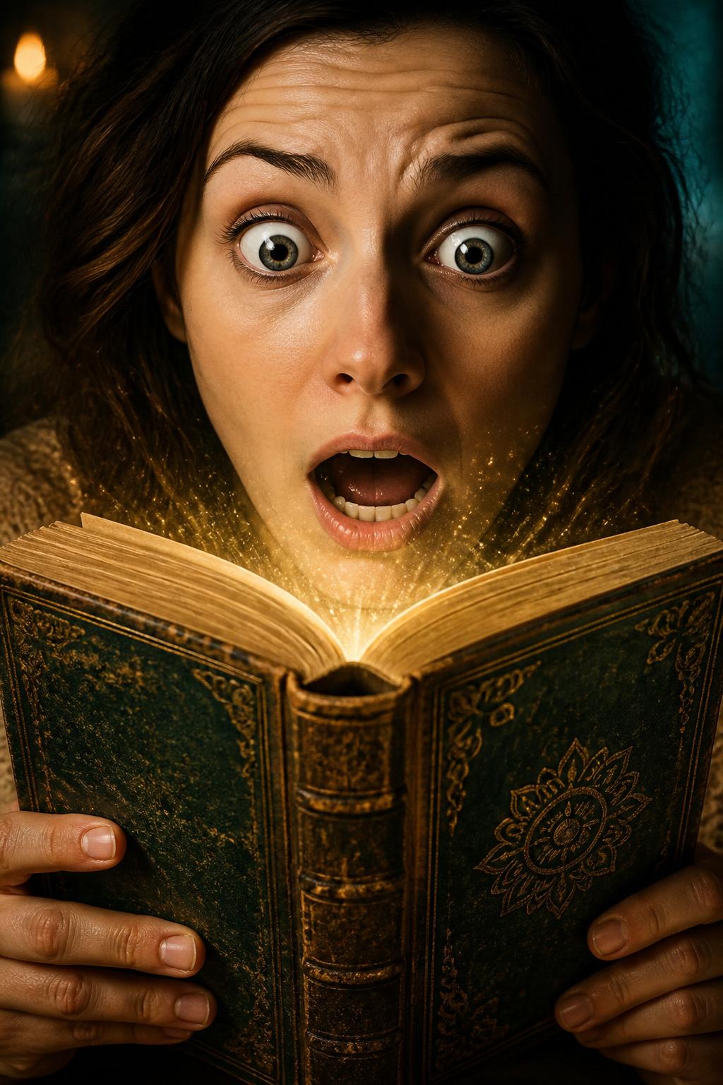 Você Não Vai Acreditar no Que Encontrou em um Livro Mágico