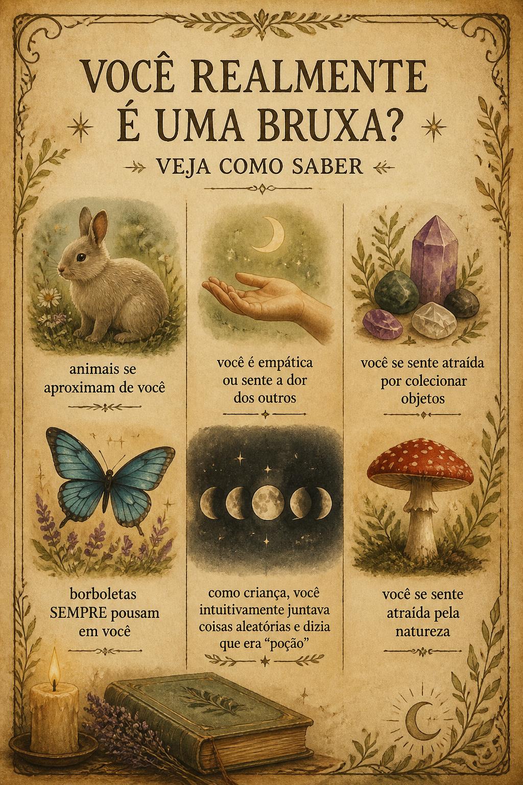 Você Realmente é uma Bruxa? Veja Como Saber