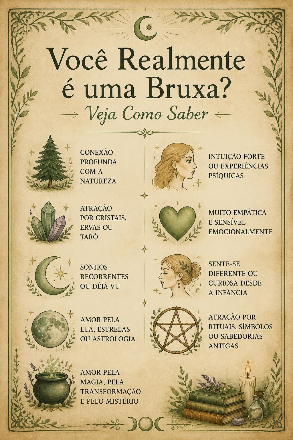 Você Realmente é uma Bruxa? Veja Como Saber