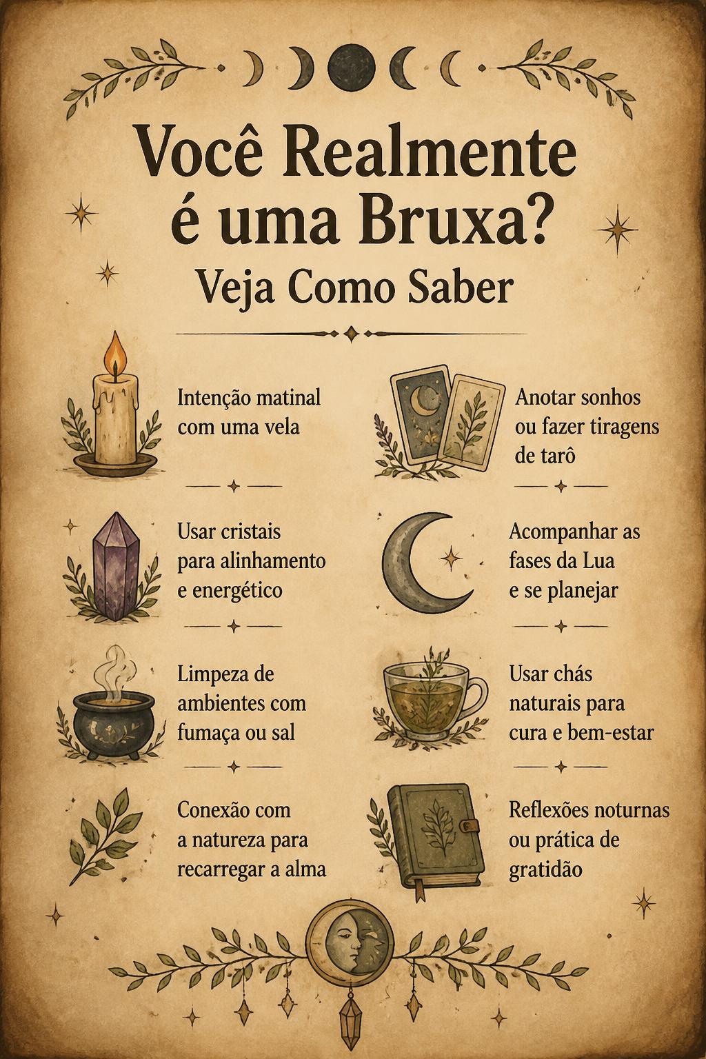Você Realmente é uma Bruxa? Veja Como Saber