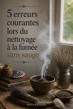 5 erreurs courantes lors du nettoyage à la fumée sans sauge