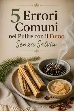 5 Errori Comuni nel Pulire con il Fumo Senza Salvia