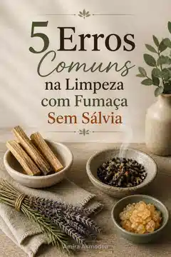 5 Erros Comuns na Limpeza com Fumaça Sem Sálvia