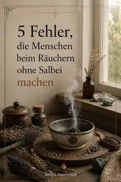 5 Fehler, die Menschen beim Räuchern ohne Salbei machen