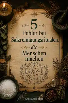 5 Fehler bei Salzreinigungsritualen, die Menschen machen