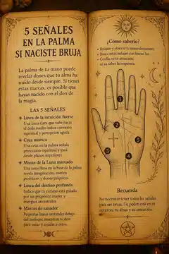 5 señales en la palma si naciste bruja