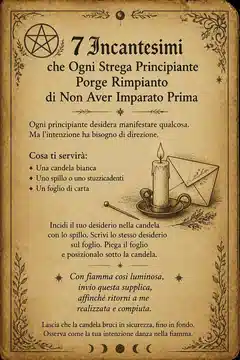 7 Incantesimi che Ogni Strega Principiante Porge Rimpianto di Non Aver Imparato Prima