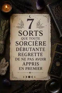 7 sorts que toute sorcière débutante regrette de ne pas avoir appris en premier