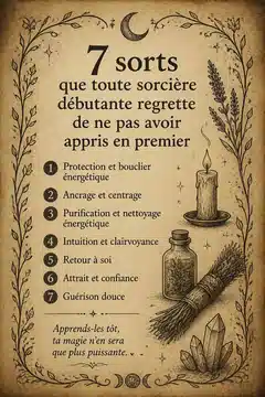 7 sorts que toute sorcière débutante regrette de ne pas avoir appris en premier