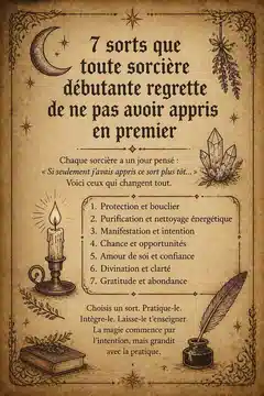 7 sorts que toute sorcière débutante regrette de ne pas avoir appris en premier