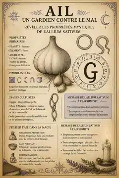 Ail : un gardien contre le mal - Révéler les propriétés mystiques de l'Allium Sativum