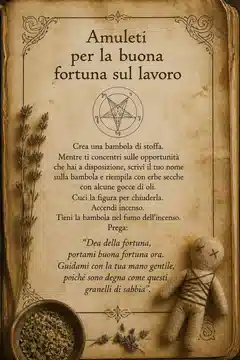 Amuleti per la buona fortuna sul lavoro