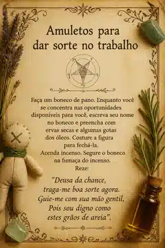 Amuletos para dar sorte no trabalho