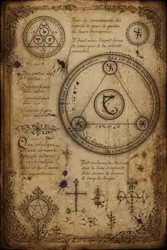 Anciens grimoires, livres authentiques de sorcellerie