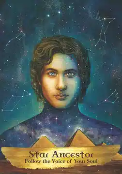 Angelic Figure on Oracle Card