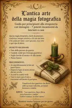 L'antica arte della magia fotografica: Guida per principianti alla stregoneria con immagini - 7 potenti incantesimi da lanciare a casa