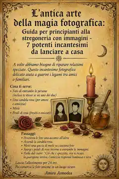 L'antica arte della magia fotografica: Guida per principianti alla stregoneria con immagini - 7 potenti incantesimi da lanciare a casa