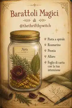 Barattoli Magici di @thethrifthywitch