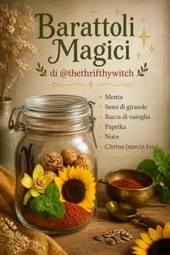 Barattoli Magici di @thethrifthywitch