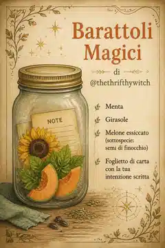 Barattoli Magici di @thethrifthywitch