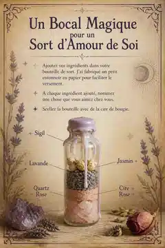Un Bocal Magique pour un Sort d'Amour de Soi