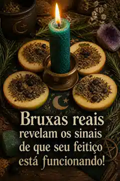 Bruxas reais revelam os sinais de que seu feitiço está funcionando!