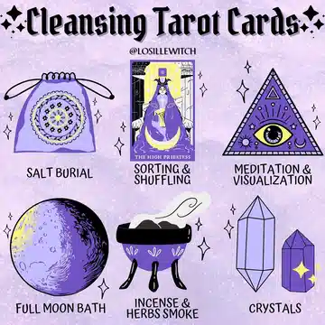 Nettoyer les Cartes de Tarot