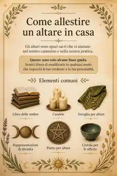 Come allestire un altare in casa