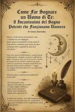 Come Far Sognare un Uomo di Te: 8 Incantesimi del Sogno Potenti che Funzionano Davvero