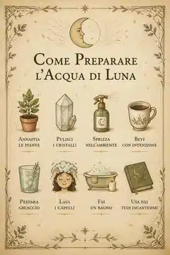 Come Preparare l’Acqua di Luna