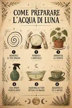 Come Preparare l’Acqua di Luna