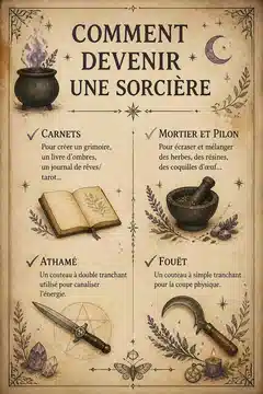 Comment devenir une sorcière