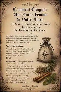 Comment Éloigner Une Autre Femme de Votre Mari : 10 Sorts de Protection Puissants à Faire Soi-même Qui Fonctionnent Vraiment