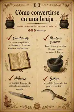 Cómo convertirse en una bruja