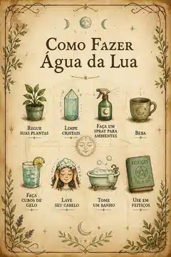 Como Fazer Água da Lua