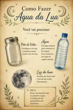 Como Fazer Água da Lua