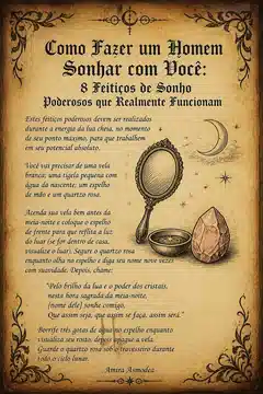 Como Fazer um Homem Sonhar com Você: 8 Feitiços de Sonho Poderosos que Realmente Funcionam