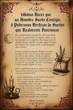 Cómo Hacer que un Hombre Sueñe Contigo: 8 Poderosos Hechizos de Sueños que Realmente Funcionan