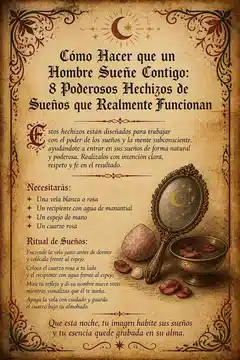 Cómo Hacer que un Hombre Sueñe Contigo: 8 Poderosos Hechizos de Sueños que Realmente Funcionan