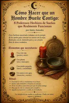 Cómo Hacer que un Hombre Sueñe Contigo: 8 Poderosos Hechizos de Sueños que Realmente Funcionan