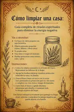 Cómo limpiar una casa: Guía completa de rituales espirituales para eliminar la energía negativa