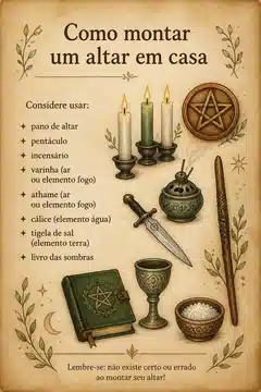 Como montar um altar em casa