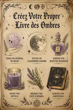 Créez Votre Propre Livre des Ombres