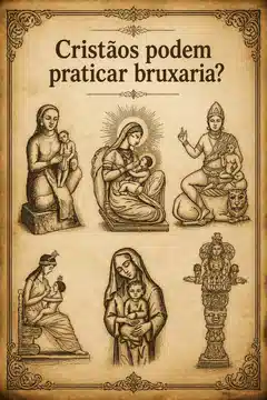 Deusa pagã Cristãos podem praticar bruxaria?